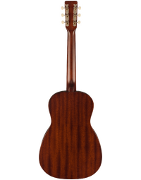 Gretsch Jim Dandy Deltoluxe Parlor Acoustic Guitar w/ Pickup WN Tortoiseshell Pickguard Black Top