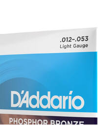 D'Addario 3-Pack EJ16 Phos. Bronze Lite 12-53 Acoustic Strings