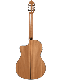 Katoh KF-CEQ Flamenco Solid Top Classical Nylon String Guitar w/ Pickup