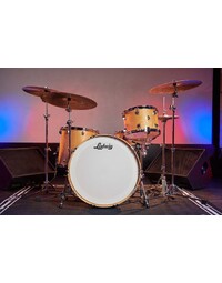 Ludwig LCO50024NDIR Continental 4 Piece Shell Pack - 22" Classic - Natural Maple Lacquer