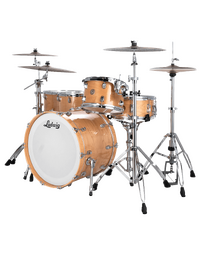 Ludwig LCO5165NDIR Continental 5 Piece Shell Pack - 26" Classic Zep - Natural Maple Lacquer