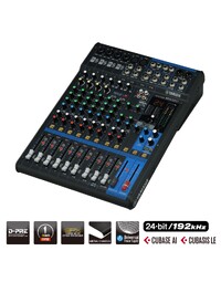 Yamaha MG12XU 12-Channel D-Pre Mixer with Effects & USB Audio