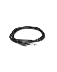 Hosa MHE310 Headphone Extension, 3.5mm to 1/4" TRS, 10 ft