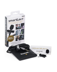 RODE SmartLav+ Omni-Directional Condenser Lavalier Broadcast-Quality Vocal Mic for Apple and Android