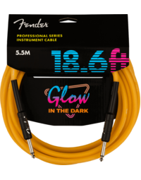 Fender Professional Glow in the Dark Cable Orange 18.6'