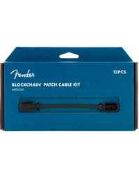 Fender Blockchain Patch Cable Kit Black Medium