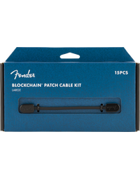 Fender Blockchain Patch Cable Kit Black Large