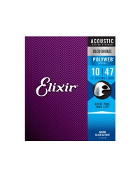 Elixir Acoustic Polyweb 12 String Light 10-47 - 11150