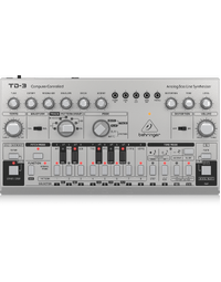 Behringer TD-3-SR Silver Analog Bass Line Desktop Synth