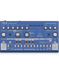 Behringer TD-3-BU Blue Analog Bass Line Desktop Synth