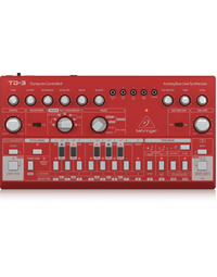 Behringer TD-3-RD Red Analog Bass Line Desktop Synth