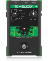 TC Helicon Voicetone D1 - Doubling & Detune
