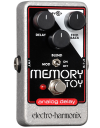 Electro-Harmonix Memory Toy Analogue Delay Pedal W/ Modulation Switch