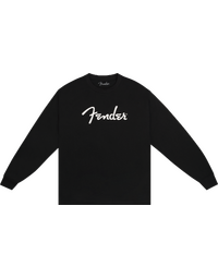 Fender Spaghetti Logo Long-Sleeve T-shirt Black M