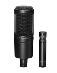 Audio Technica AT2041SP 20 Series Studio Microphone Package with AT2020 & AT2021 Cardioid Condenser Vocal / Instrument Mics