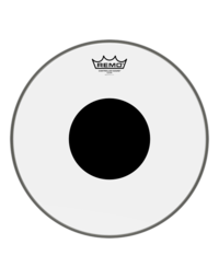REMO CONTROLLED SOUND CLEAR BLK DOT BASS DRUM HEAD