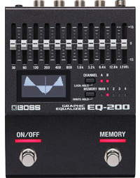 Boss EQ-200 Graphic Equalizer FX Pedal