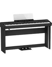 Roland FP90XBKS Digital Piano Bundle Black Inc Stand, Pedals & Bench
