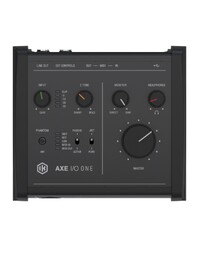 IK Multimedia Axe I/O One 1-In 3-Out USB Audio Interface w/ Guitar Tone Shaping