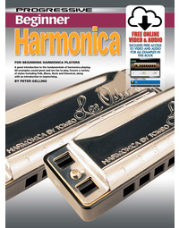 Progressive Beginner Harmonica Online Media 69171