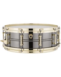 Ludwig LB416BT Black Beauty Brass 14 x 5" Snare Drum - Tube Lugs