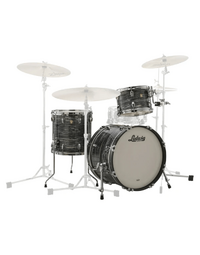 Ludwig L84023AX1Q Classic Maple Downbeat 3Pce Shell Pack 20" - Vintage Black Oyster