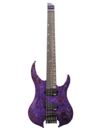 Legator G7SS Ghost Super Shred 7 String Purple Burl