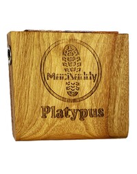 Macdaddy MDP1 "Platypus" Compact Stomp Box in Natural Finish