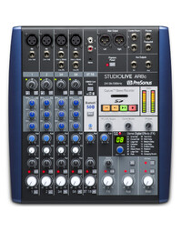 PreSonus SL-AR8C USB-C 8 Channel Analogue Mixer with 8x4 Multitrack Recording