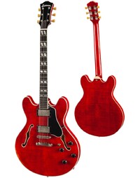 Eastman T59/V-RD 16" Deluxe Thinline Hollowbody Antique Red Varnish