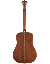 Fender PD-220E Paramount Dreadnought All Mahogany Ovangkol Fingerboard Aged Cognac Burst