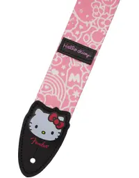 Fender x Hello Kitty Polyester Strap Pink