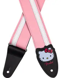 Fender x Hello Kitty Leather Strap Pink