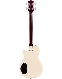 Gretsch Streamliner Jet Club Bass Single-Cut Short Scale LRL Vintage White