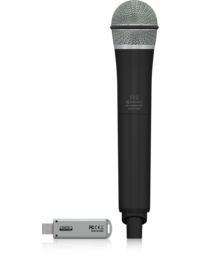 Behringer ULTRALINK ULM300USB 2.4G USB Wireless Handheld Cardioid Dynamic Vocal Mic System (Mic + Receiver)