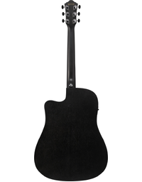 Ibanez V44CE WK V Series Dreadnought Acoustic Guitar w/ Pickup Weathered Black Open Pore