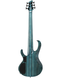 Ibanez BTB946 COL 6-String Burl Top Electric Bass Cosmic Blue Low Gloss