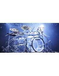 Tama MBA52RZBNS CI 50th Anniversary Starclassic Mirage 5-Piece Acrylic Shell Pack Crystal Ice Limited Edition