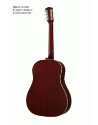 Gibson '60s J-45 Original Left-Handed Wine Red - OCRS4560WRNL