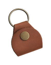 Gibson Premium Leather Pickholder Keychain Brown - AKYC-BRN