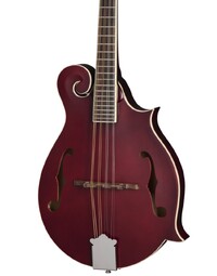 Epiphone Inspired By F-5 Studio Solid Spruce / Maple F-Style Mandolin Wine Red Satin - EIGMF5SWRSNH1