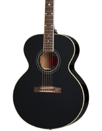 Epiphone Inspired By Custom Shop J-180 LS Solid Spruce / Mahogany Jumbo w/ Pickup Ebony - ECJ180LSEBNH1