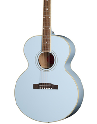 Epiphone Inspired By Custom Shop J-180 LS Solid Spruce / Mahogany Jumbo w/ Pickup Frost Blue - ECJ180LSFRBNH1