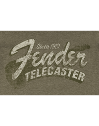 Fender Since 1951 Telecaster T-Shirt Military Heather Green M