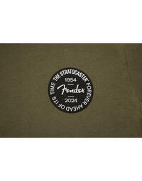 Fender Stratocaster 70th Anniversary Badge T-Shirt Olive L