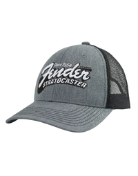 Fender Stratocaster Guitar Hat Heather Gray