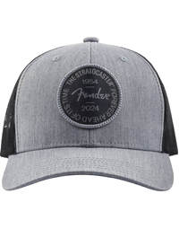 Fender Stratocaster 70th Anniversary Badge Hat Gray Heather One Size Fits Most