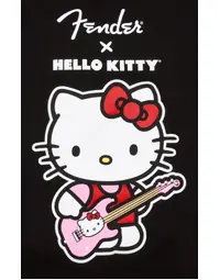 Fender x Hello Kitty Front Logo T-Shirt Black M