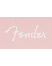 Fender Spaghetti Logo T-Shirt Shell Pink XL