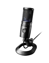 Audio Technica AT2020USB-X 20 Series Large Diaphragm Cardioid Condenser USB Vocal Microphone for Content Creators, Streamers, Podcasters & Recording